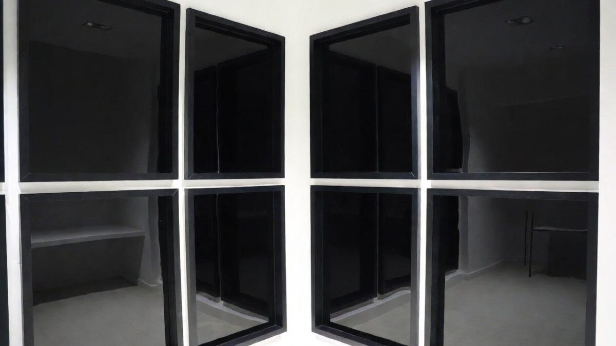 blackout window film image