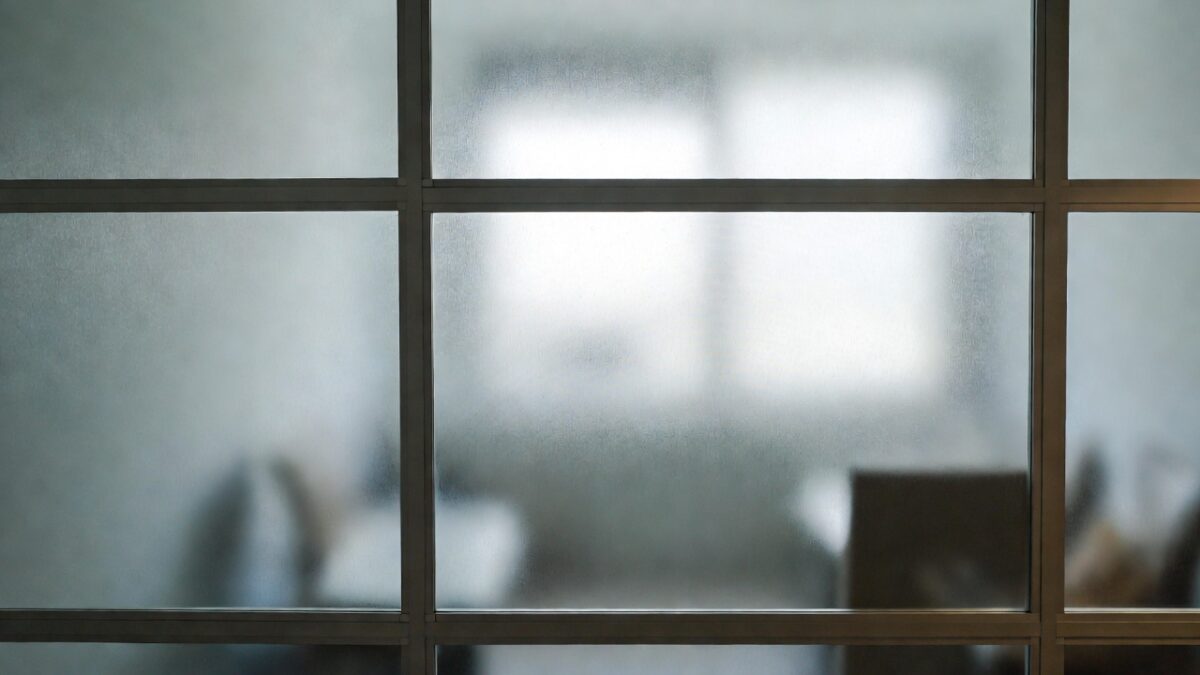 frosted window film image