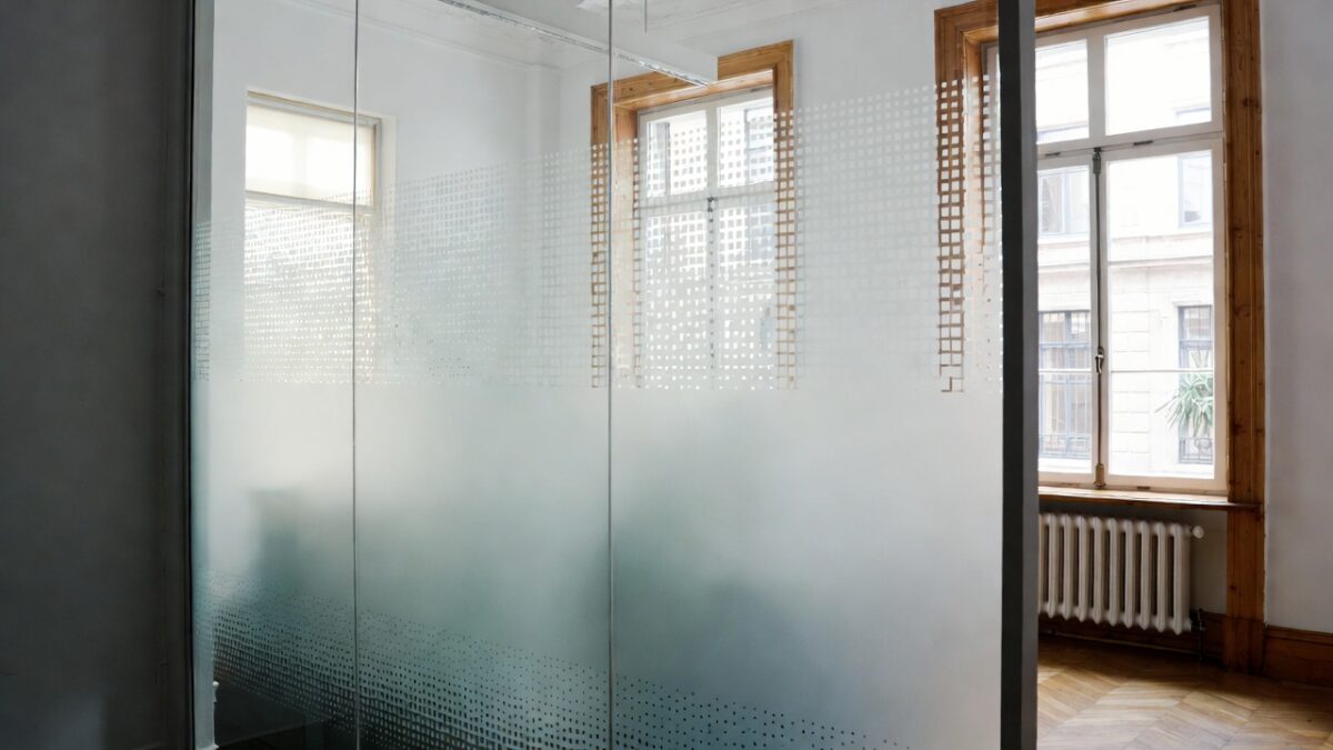 frosted window film image